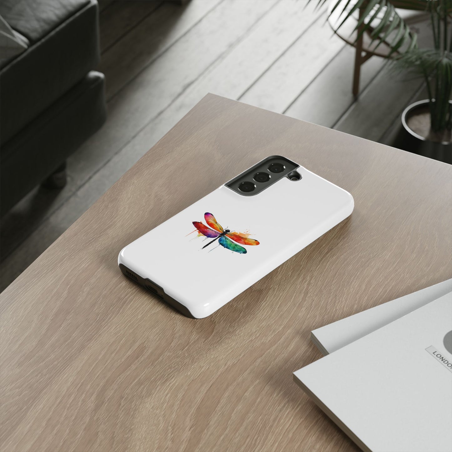 Colorful Dragonfly Phone Case | Tough & Stylish Protection for Smartphones