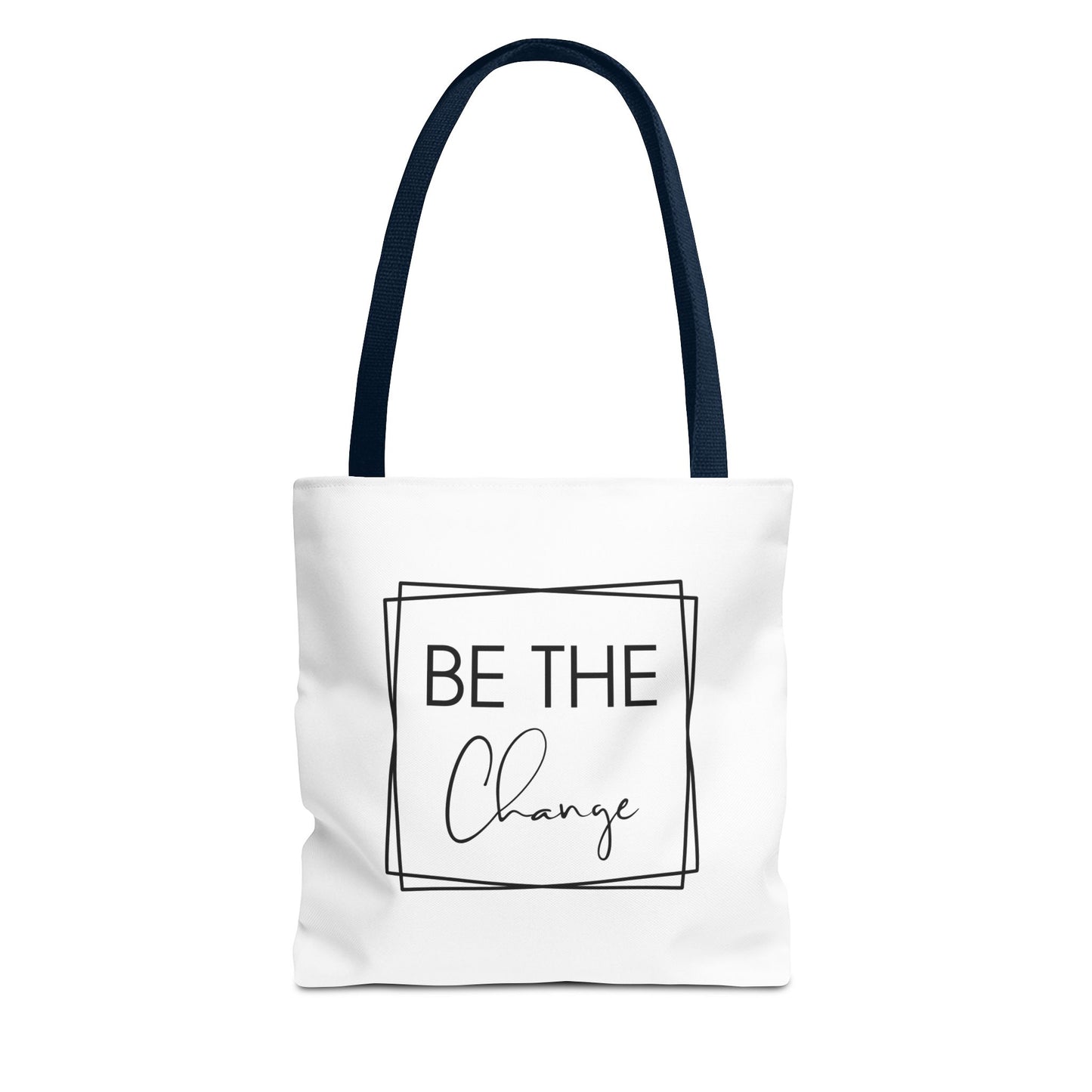 Inspirational Tote Bag - 'Be The Change' | Eco-Friendly & Stylish