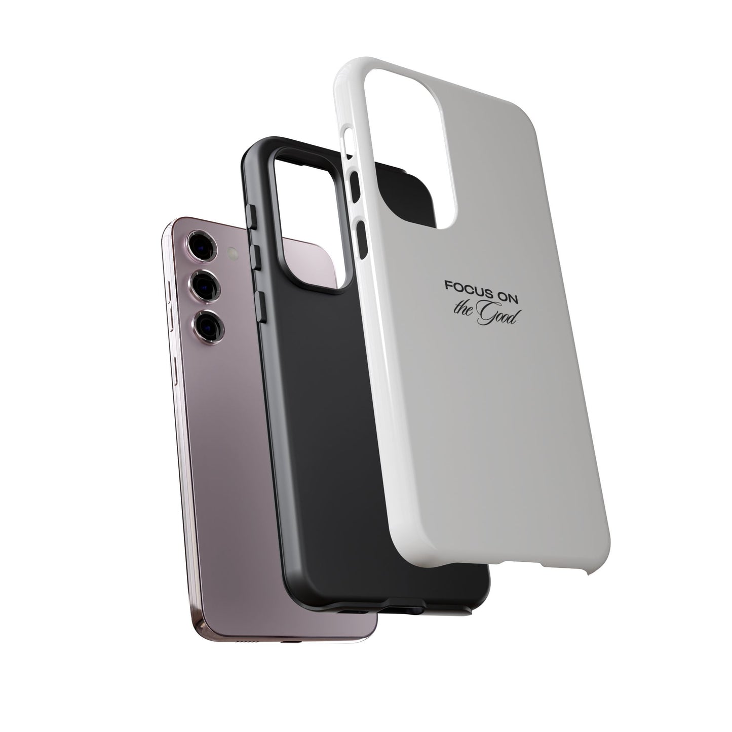 Inspirational Phone Case - "Focus on the Good" | Positive Vibes Smartphone Cover