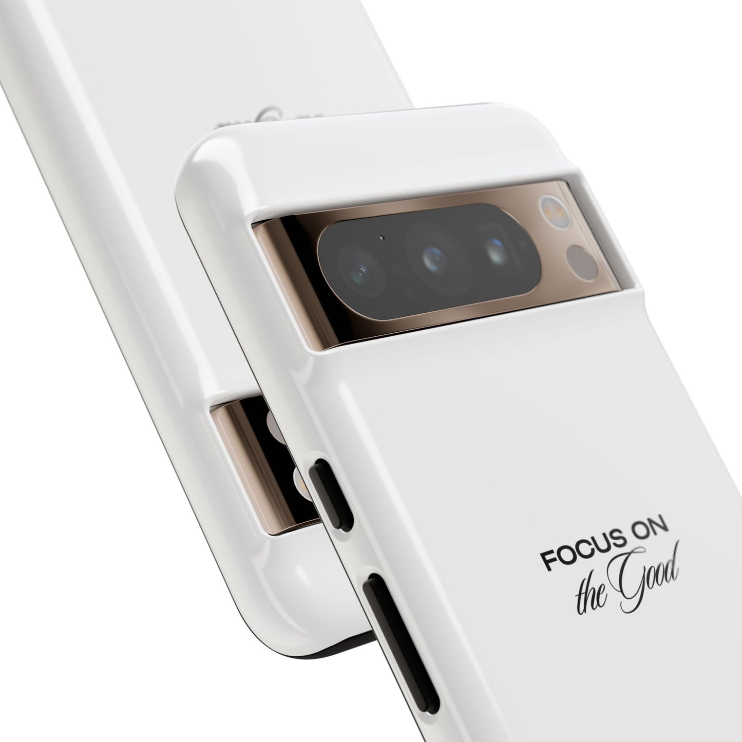 Inspirational Phone Case - "Focus on the Good" | Positive Vibes Smartphone Cover