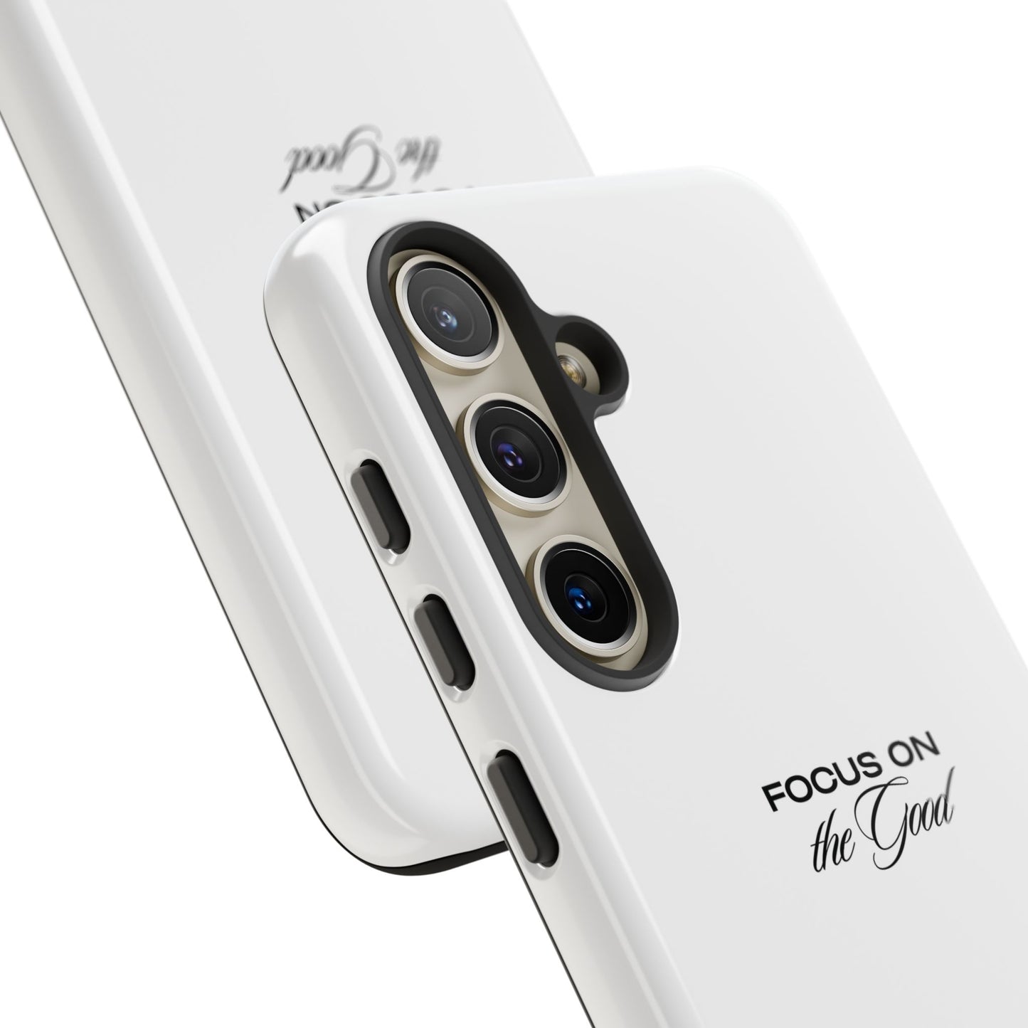 Inspirational Phone Case - "Focus on the Good" | Positive Vibes Smartphone Cover