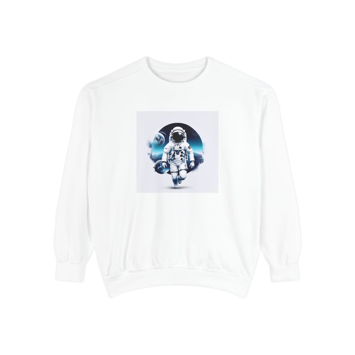 Sweat-shirt unisexe Astronaut Adventure | Vêtements décontractés teints en pièce