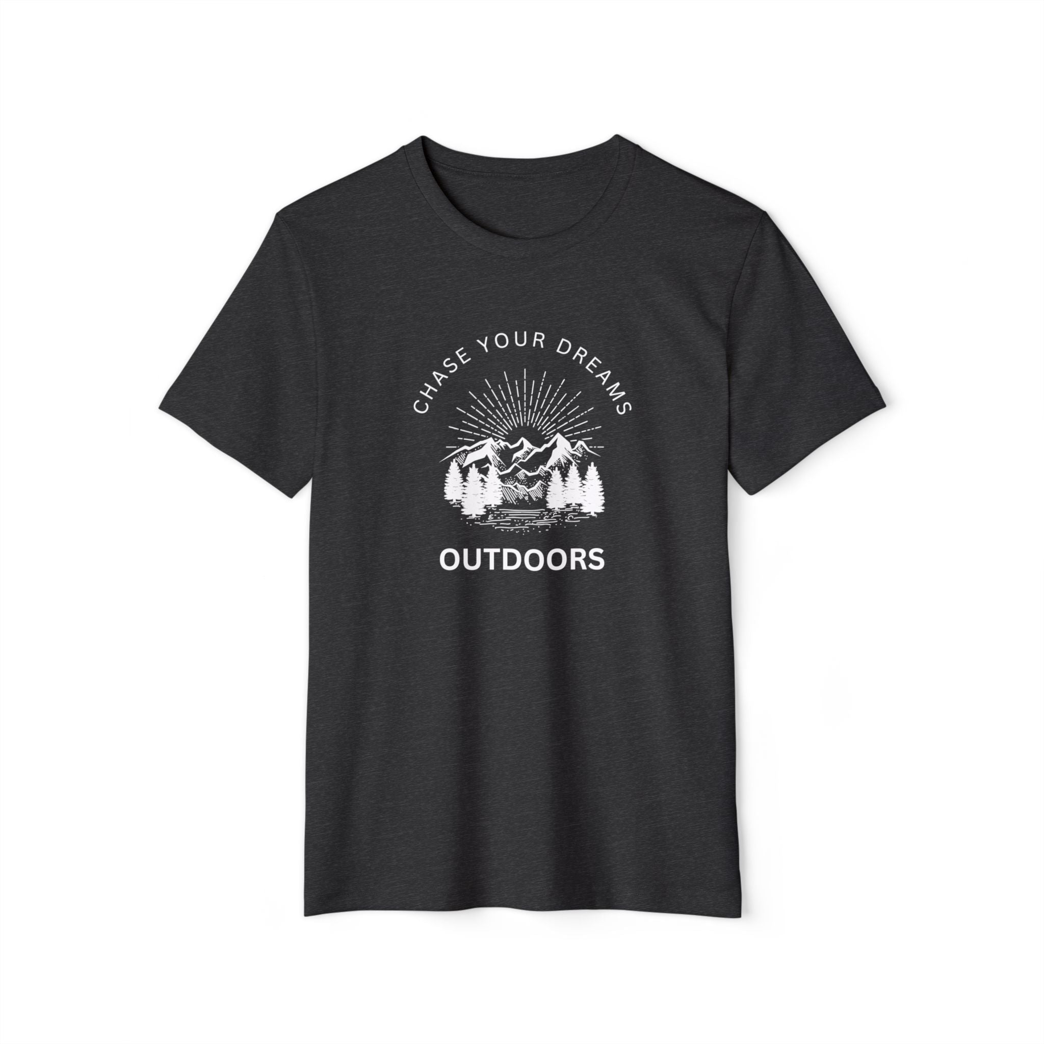 Chase Your Dreams Organic Adventure Tee | Eco-Friendly Unisex T-Shirt for Outdoor Lovers