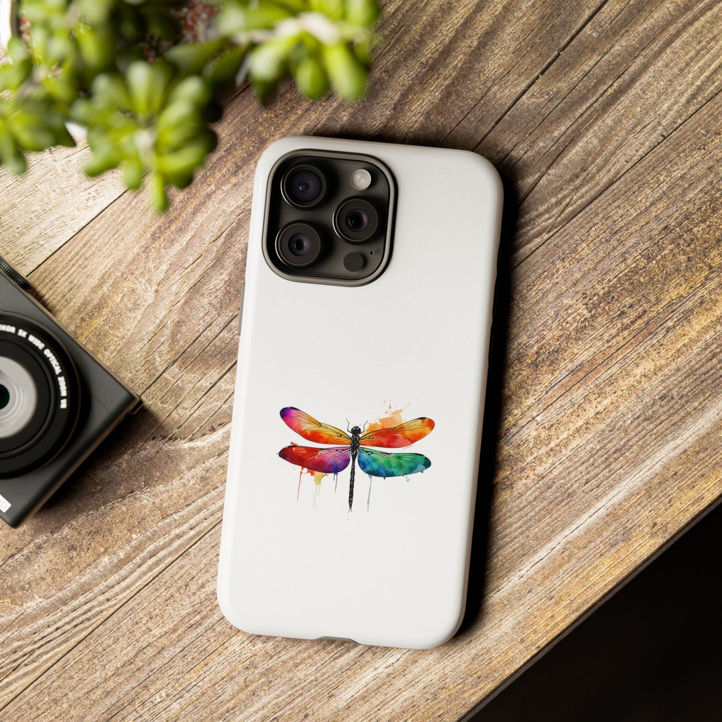 Colorful Dragonfly Phone Case | Tough & Stylish Protection for Smartphones