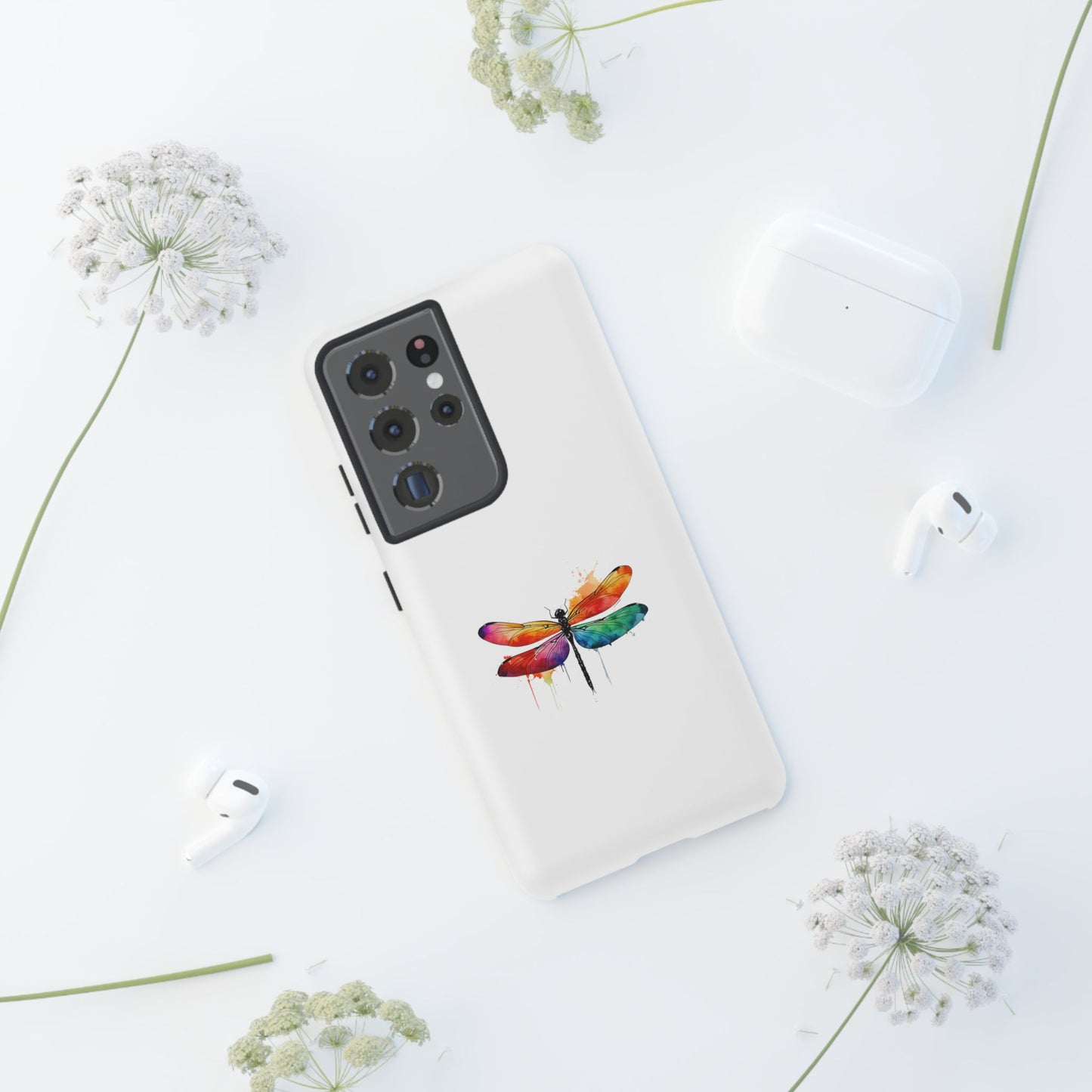Colorful Dragonfly Phone Case | Tough & Stylish Protection for Smartphones