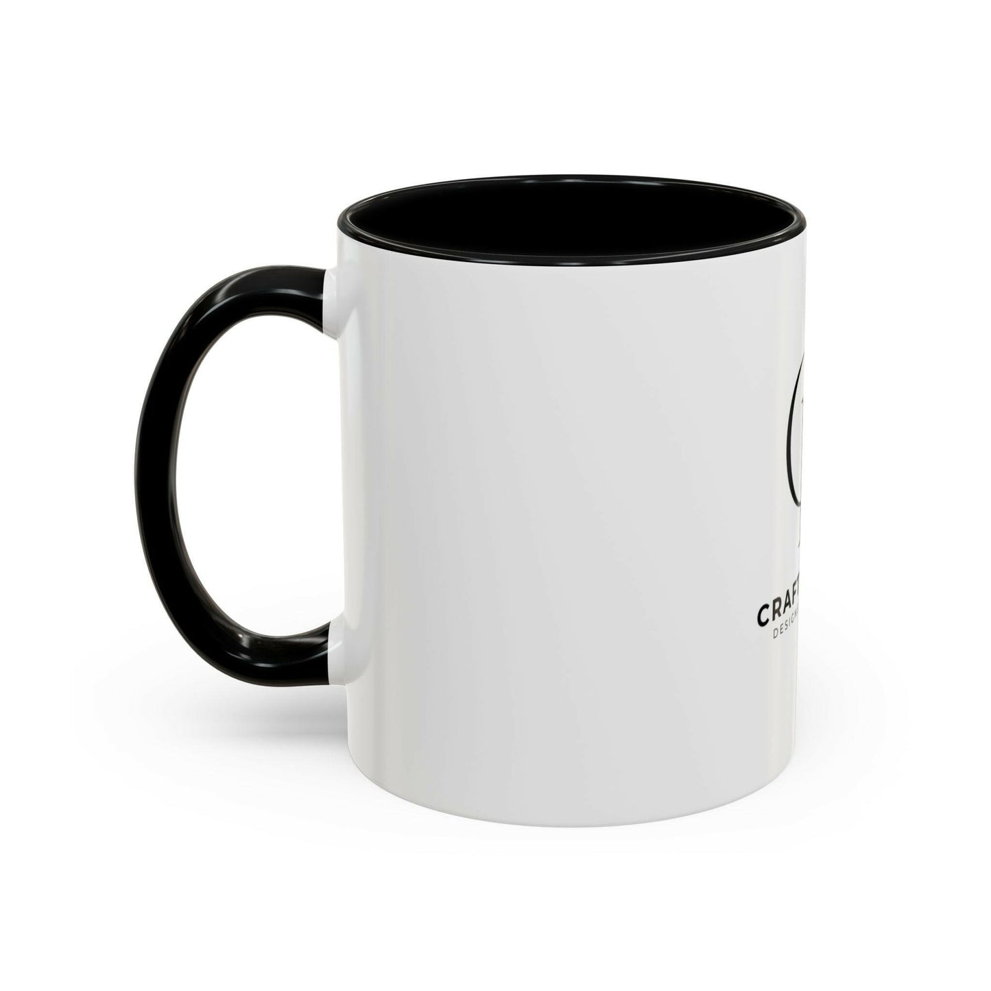 Crafted Dash Accent Coffee Mug | Stylish 11/15oz Ceramic Cup for Coffee Lovers