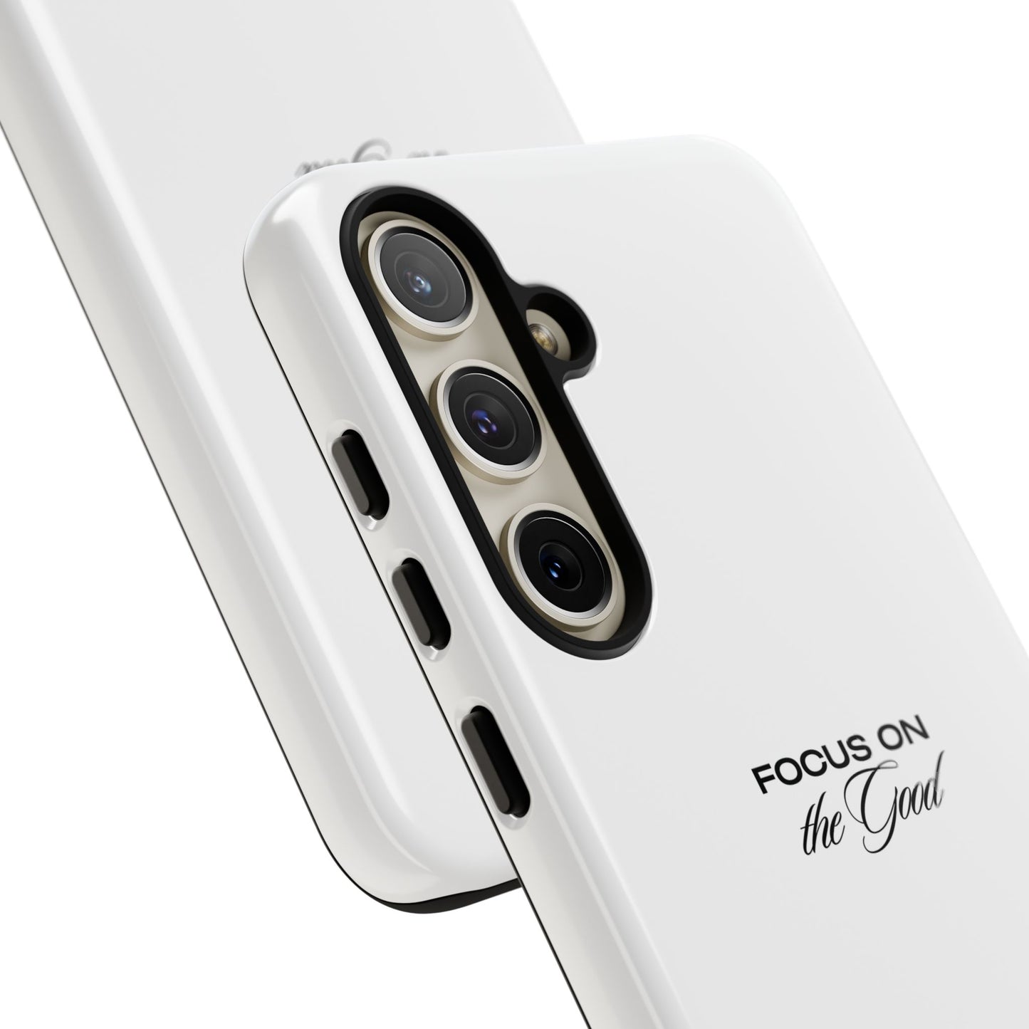 Inspirational Phone Case - "Focus on the Good" | Positive Vibes Smartphone Cover