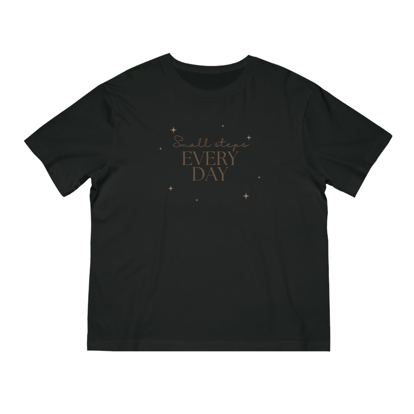 Inspirational Tee - "Small Steps Every Day" | Motivational Graphic Unisex T-Shirt