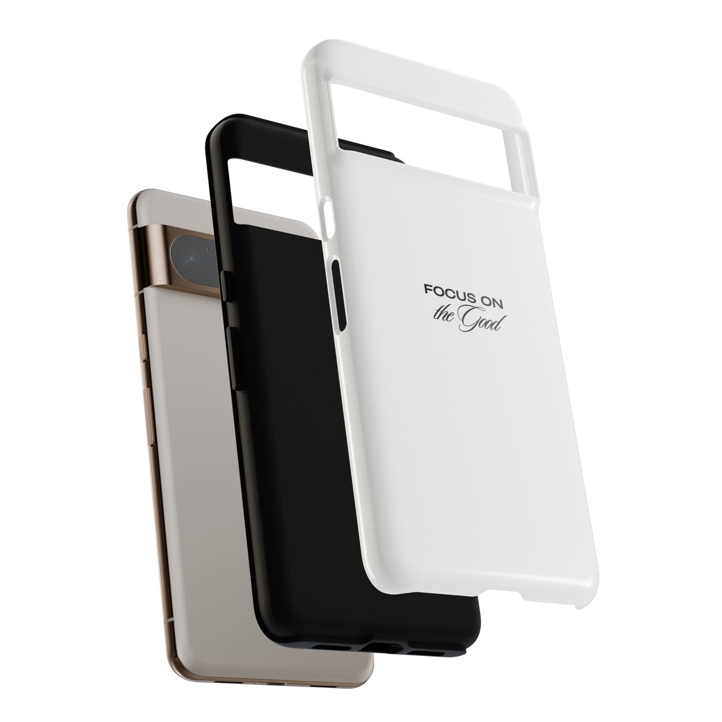 Inspirational Phone Case - "Focus on the Good" | Positive Vibes Smartphone Cover