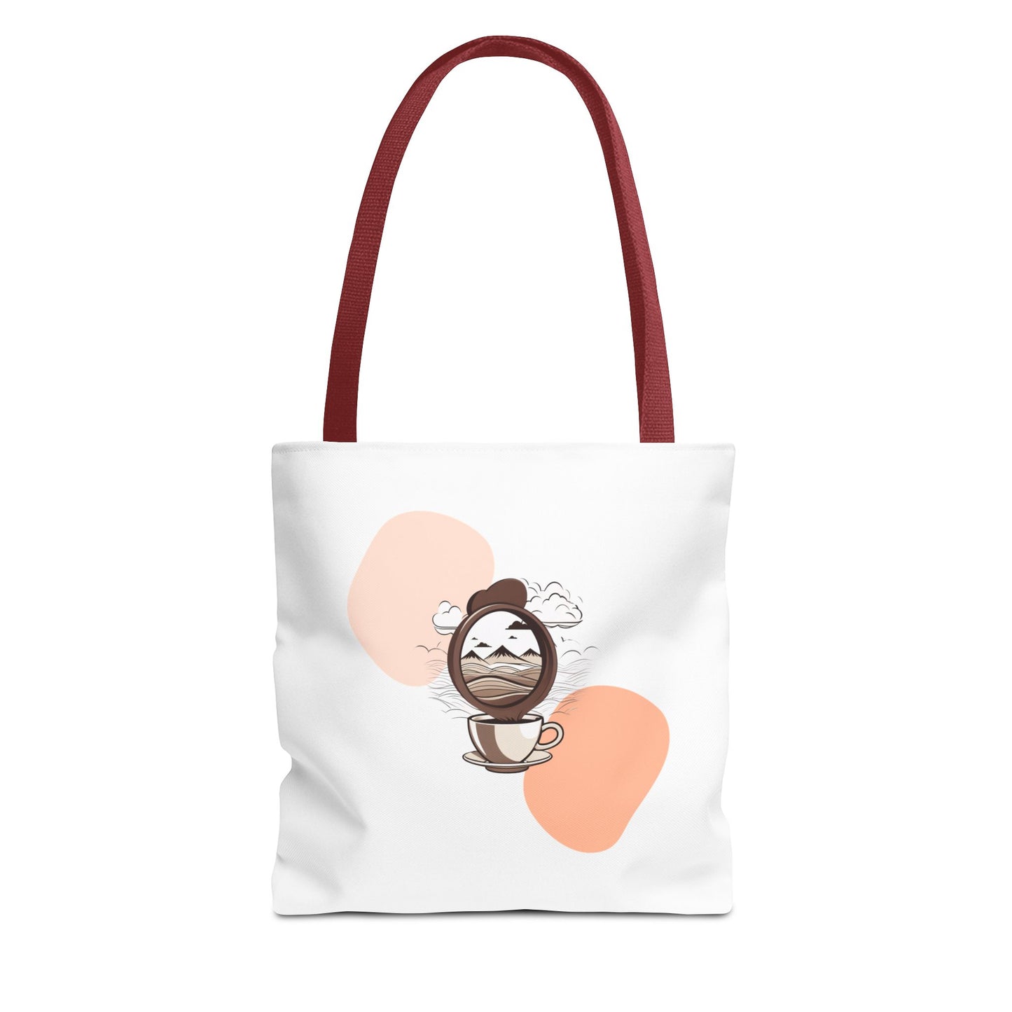 Bolsa de mano para amantes del café: perfecta para aventuras y uso diario