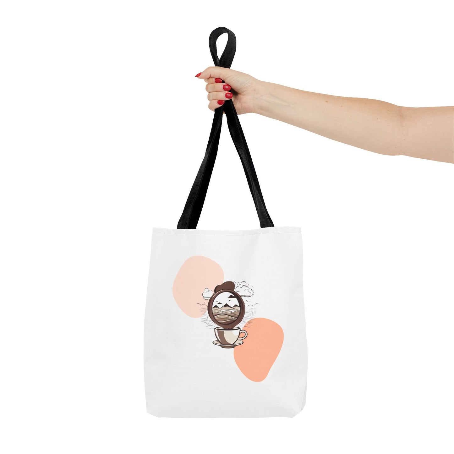 Bolsa de mano para amantes del café: perfecta para aventuras y uso diario