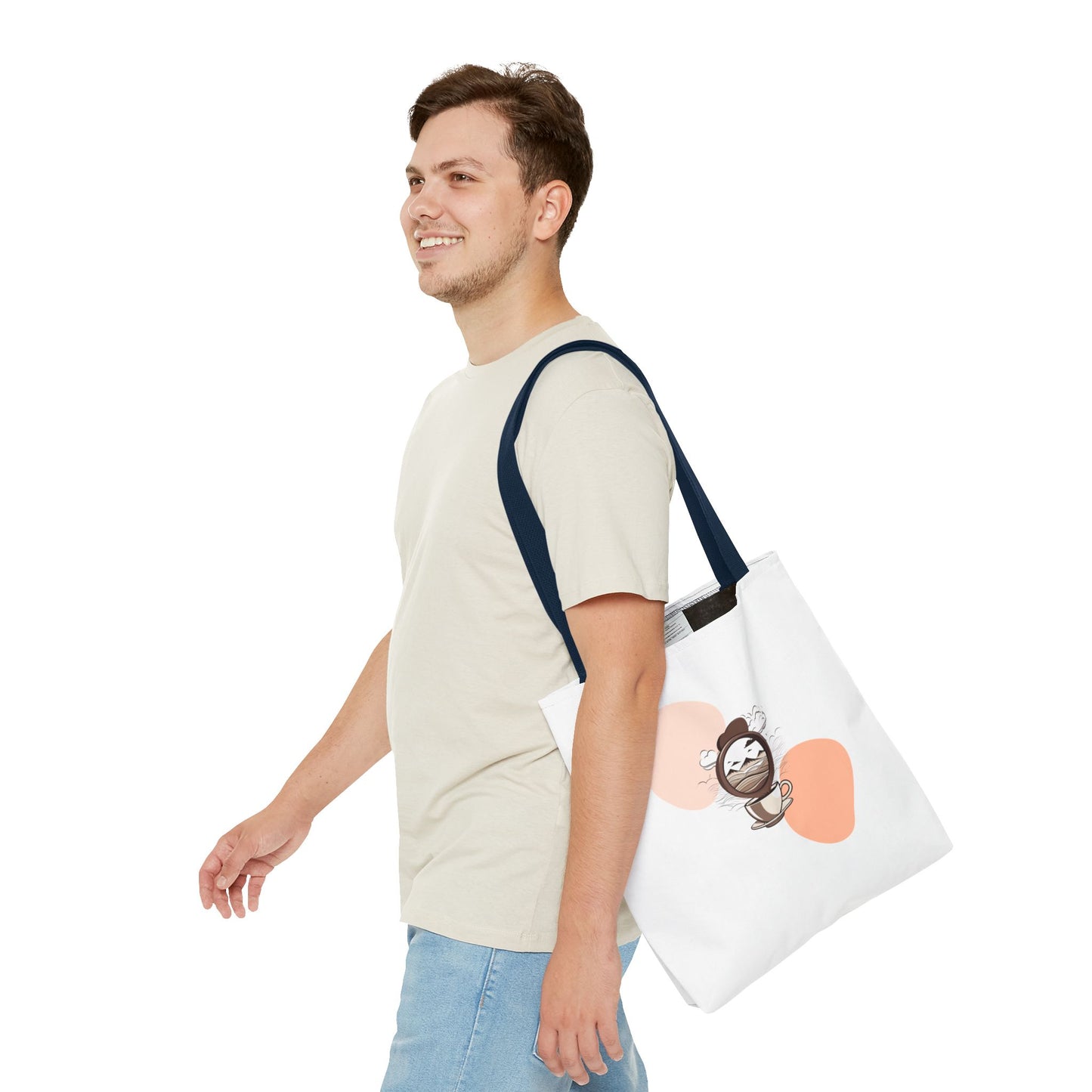 Bolsa de mano para amantes del café: perfecta para aventuras y uso diario
