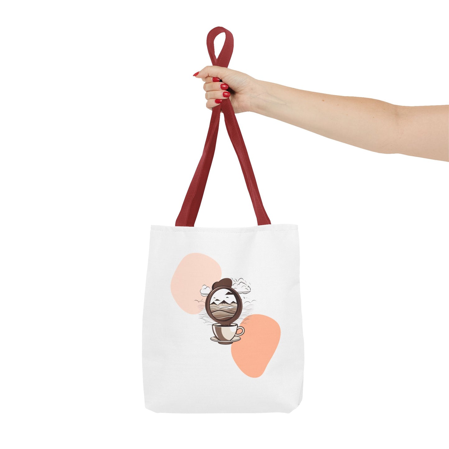 Bolsa de mano para amantes del café: perfecta para aventuras y uso diario