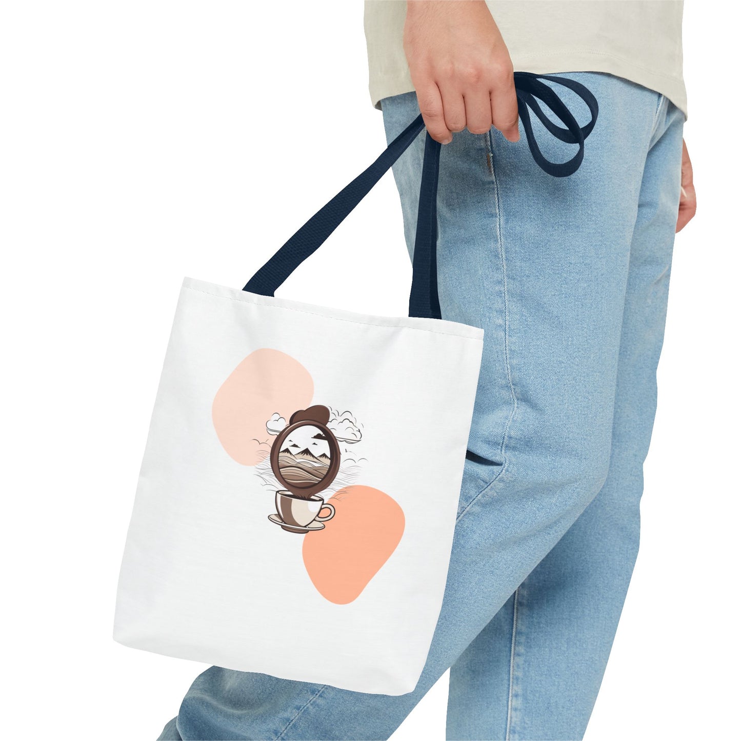 Bolsa de mano para amantes del café: perfecta para aventuras y uso diario