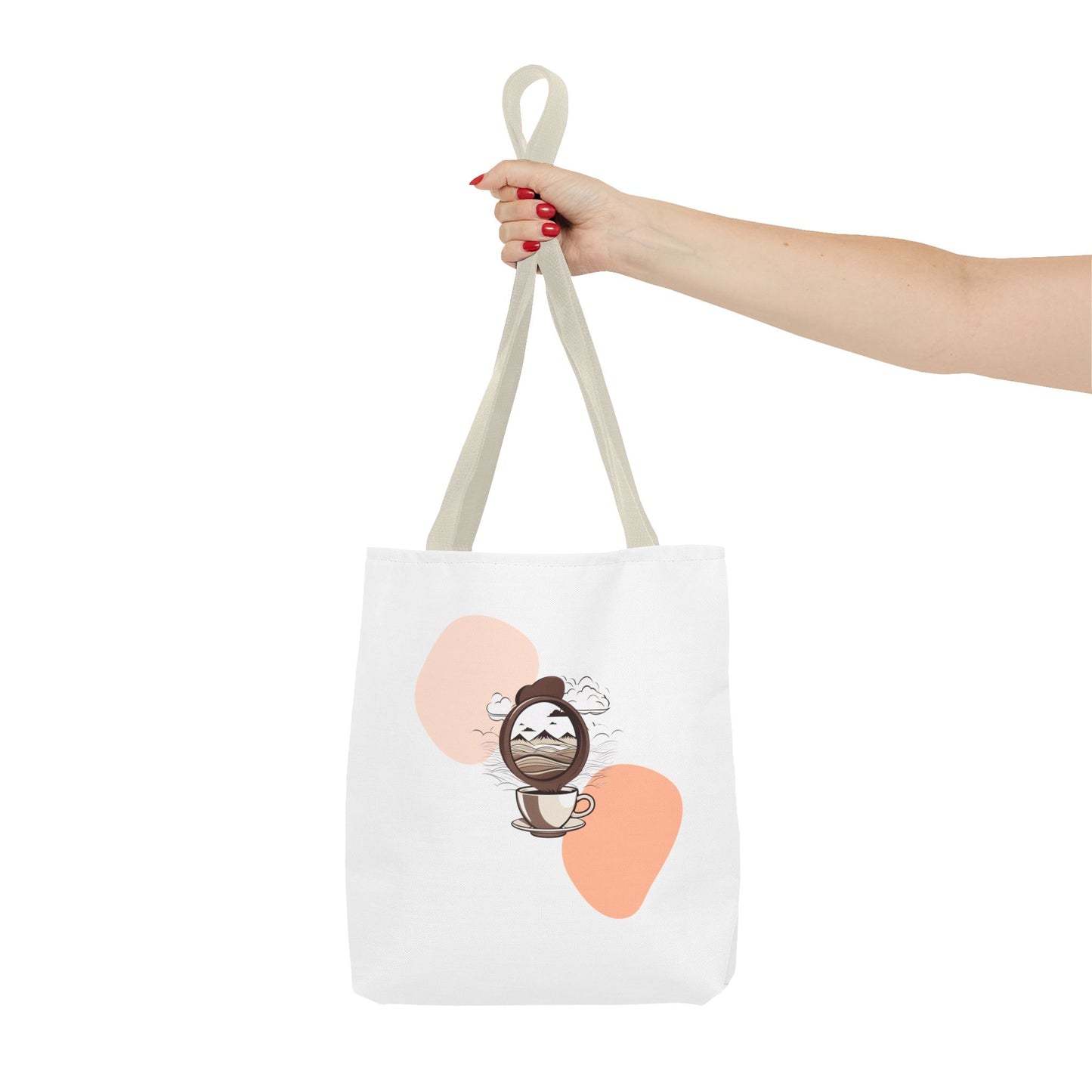 Bolsa de mano para amantes del café: perfecta para aventuras y uso diario