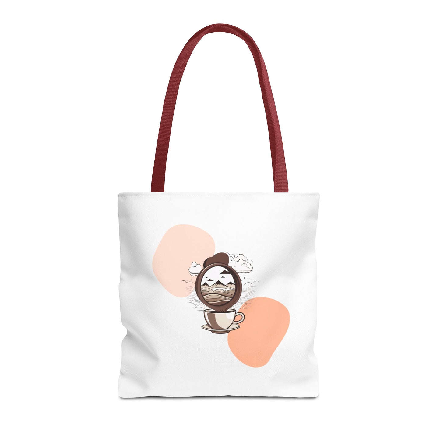 Bolsa de mano para amantes del café: perfecta para aventuras y uso diario