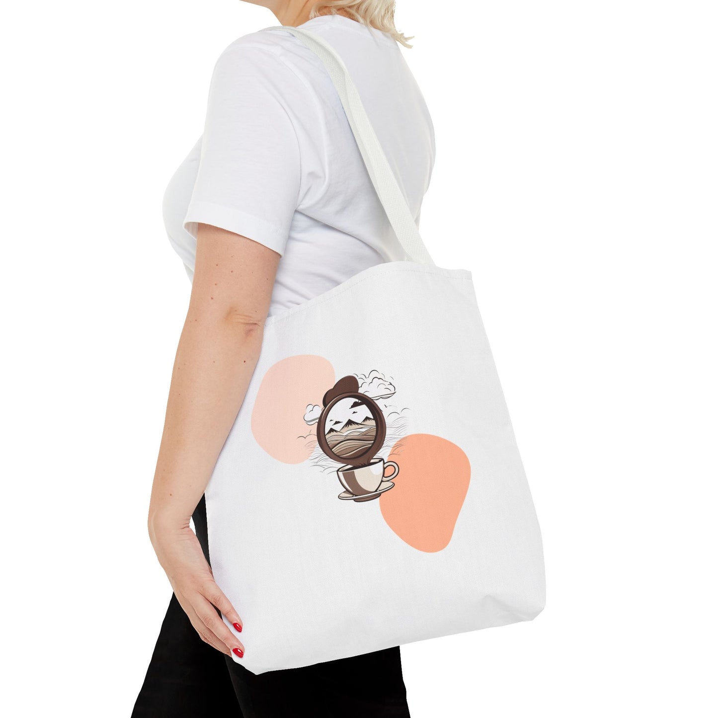 Bolsa de mano para amantes del café: perfecta para aventuras y uso diario
