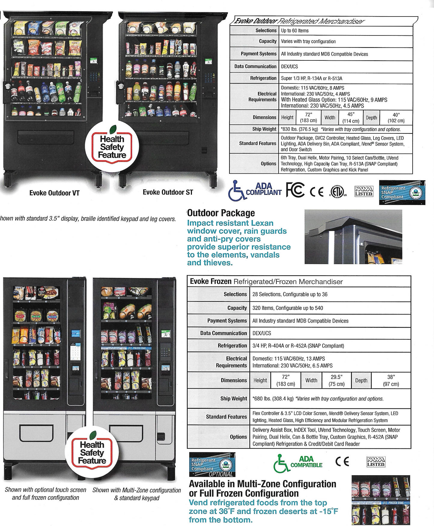 Evoke Outdoor VT Vending Machine – Free Placement in Broward & Miami-Dade